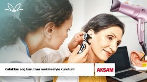 Kulaklari sac kurutma makinesiyle kurutun Media & Press